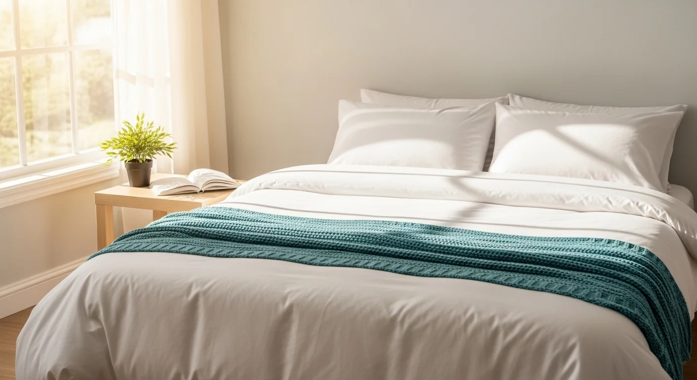 Clean, comfortable bedroom